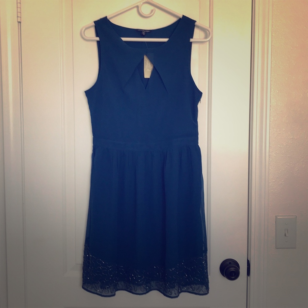 Beautiful dark blue dress from American Eagle
